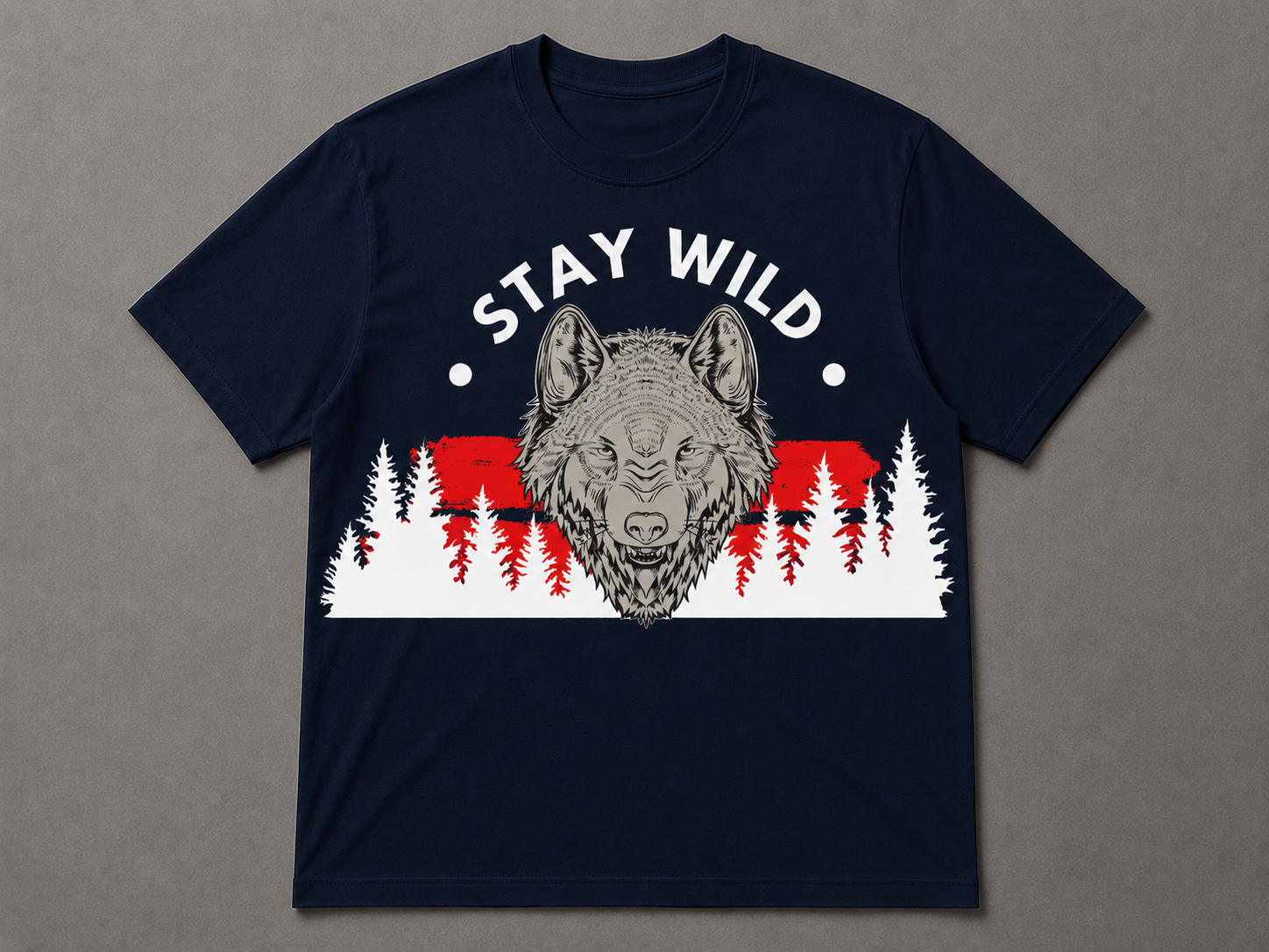 Stay Wild Wolf T-Shirt